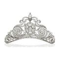 Diamond Scroll Tiara