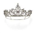 Diamond Scrollwork Tiara