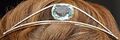 (2006) Art Deco Aquamarine Bandeau; 16th birthday gift from her parents