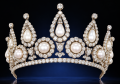 (1995) Diamond and Pearl Tiara; Wedding gift from her parents